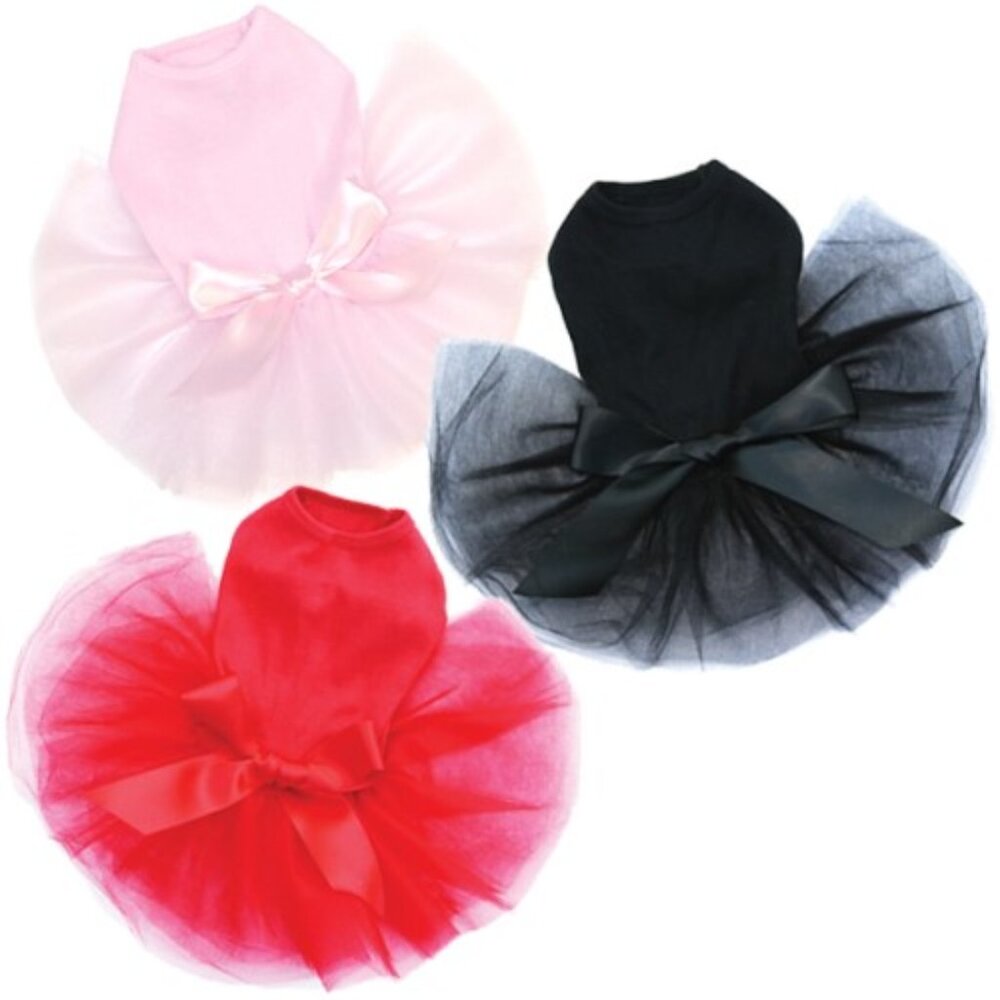 Sweet Doggie Tutu in RED  NEW - Size Large